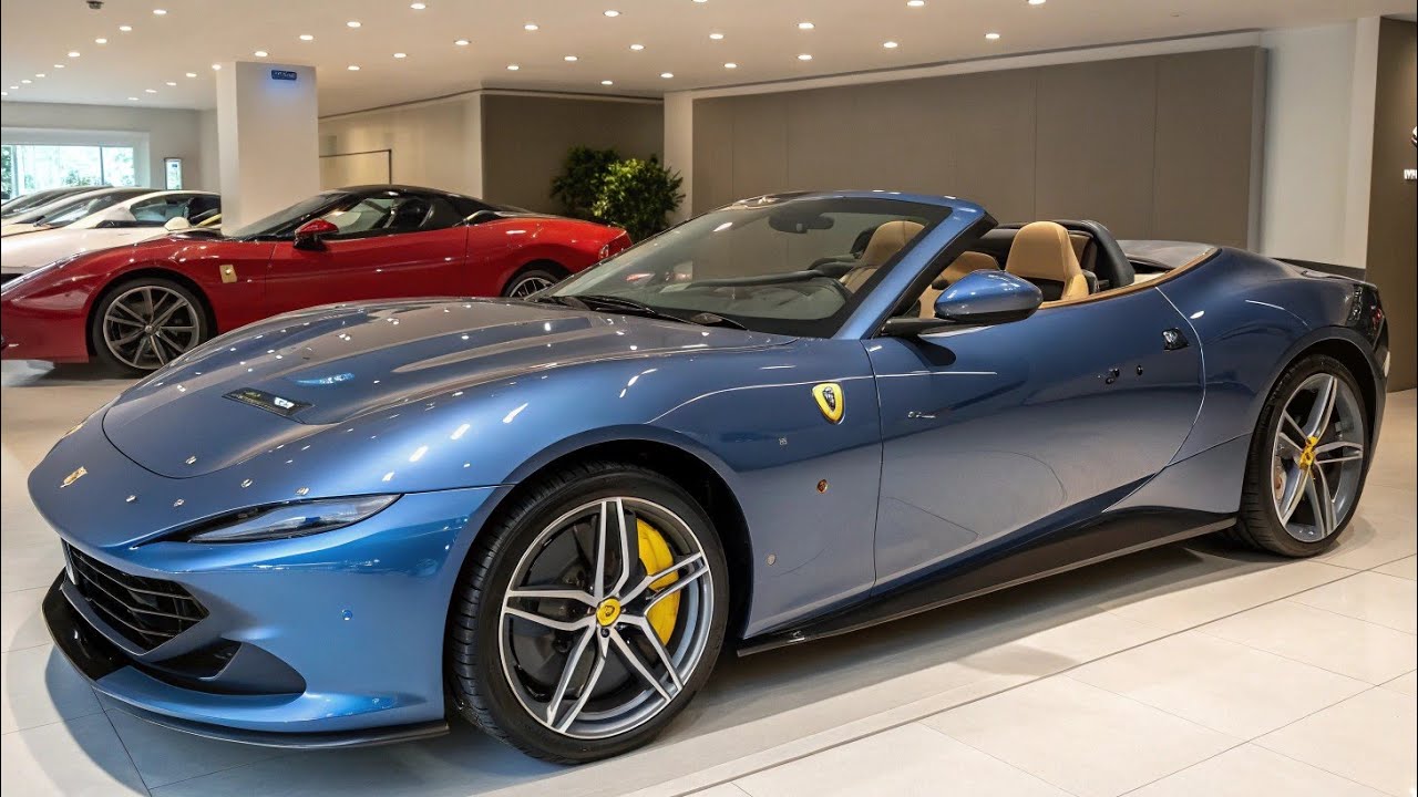 Ferrari Roma Spider — итальянский шедевр без крыши в гиперкаре