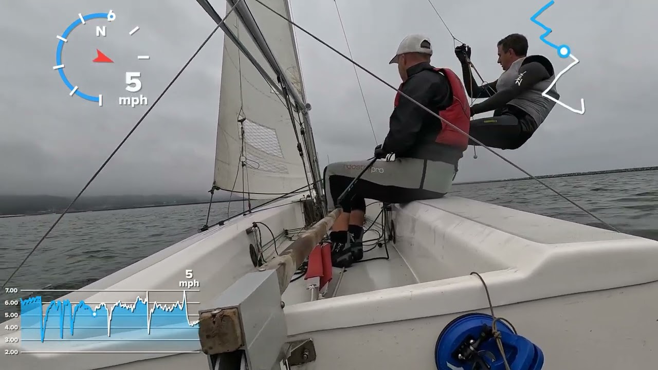 Dialing In Our Upwind Technique | C15 Practice Sail in Half Moon Bay
