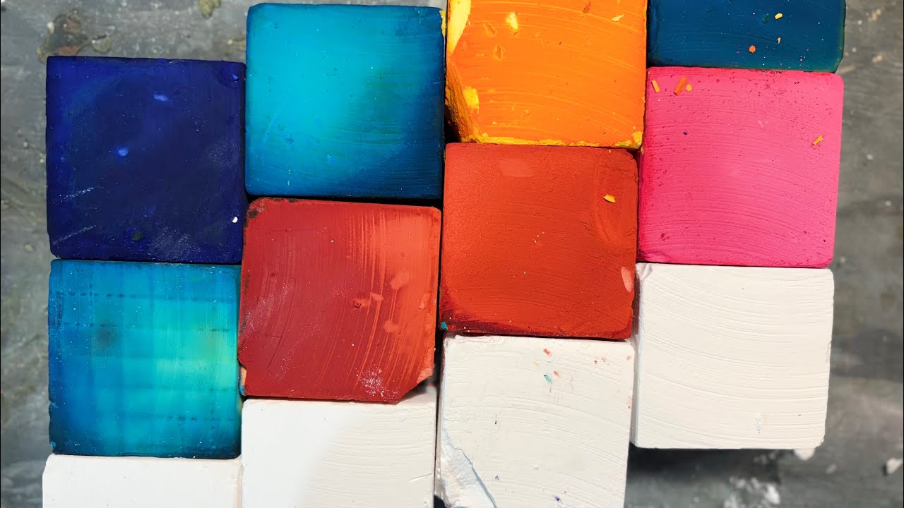 Deep dyed and fresh blocks 💚💜💙🩵🤍🧡🩷💛 