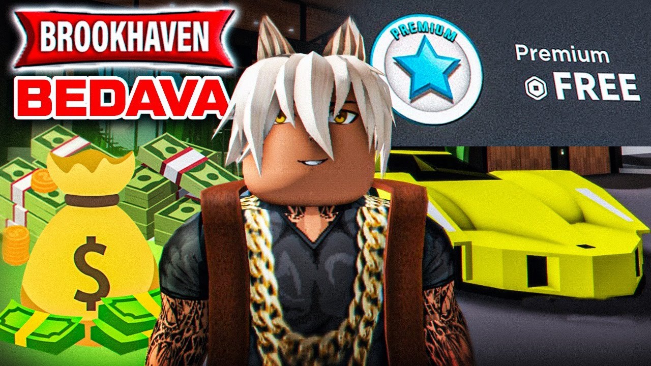 Brookhaven BEDAVA PREMİUM ALMAK 5! (1000 🤑 ROBUX)