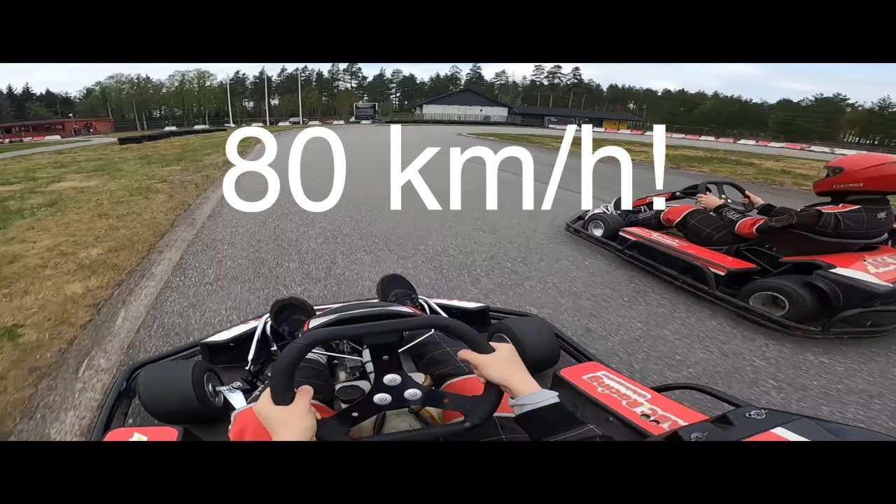 One hour race on outdoor go karting! Record breaking laps. ABC Racing Hønefoss. Results in the end