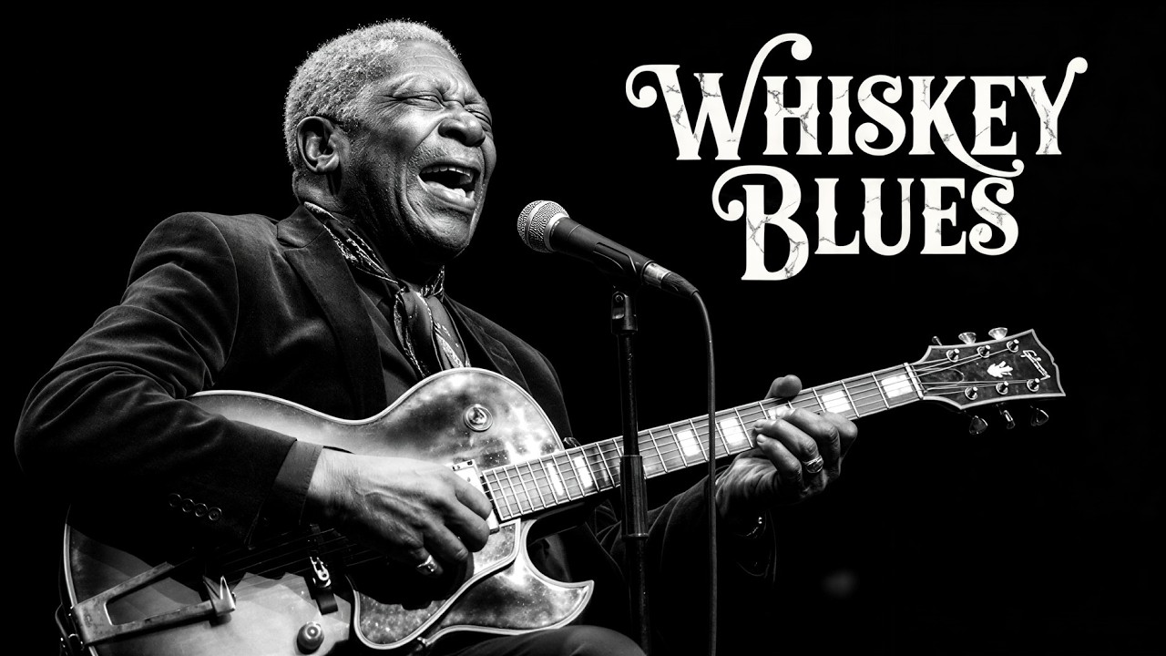 Midnight Whiskey Blues - Slow Guitar & Smoky Bar Vibes