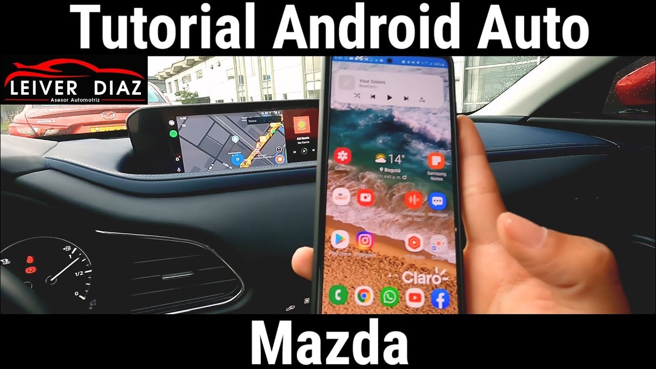 Tutorial Android Auto Para Mazda #leiverdiaz