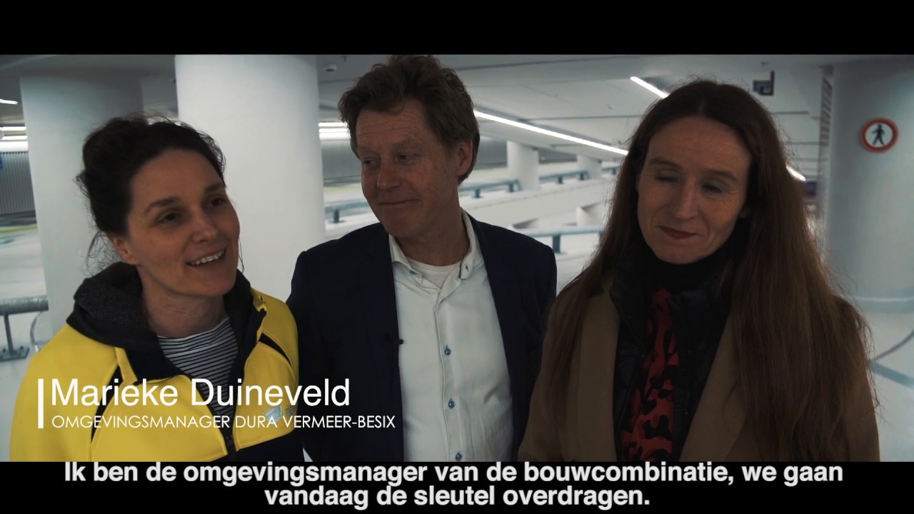 Officiële opening Parkeergarage Garenmarkt