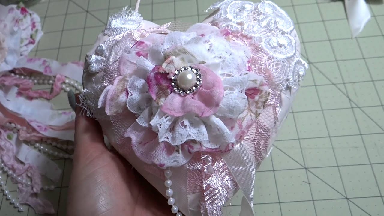 Shabby Chic Flowers, Heart & Haul