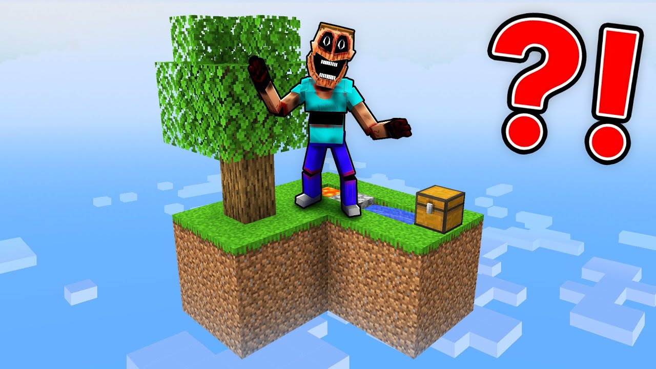 One Block with The Mimicer in Minecraft