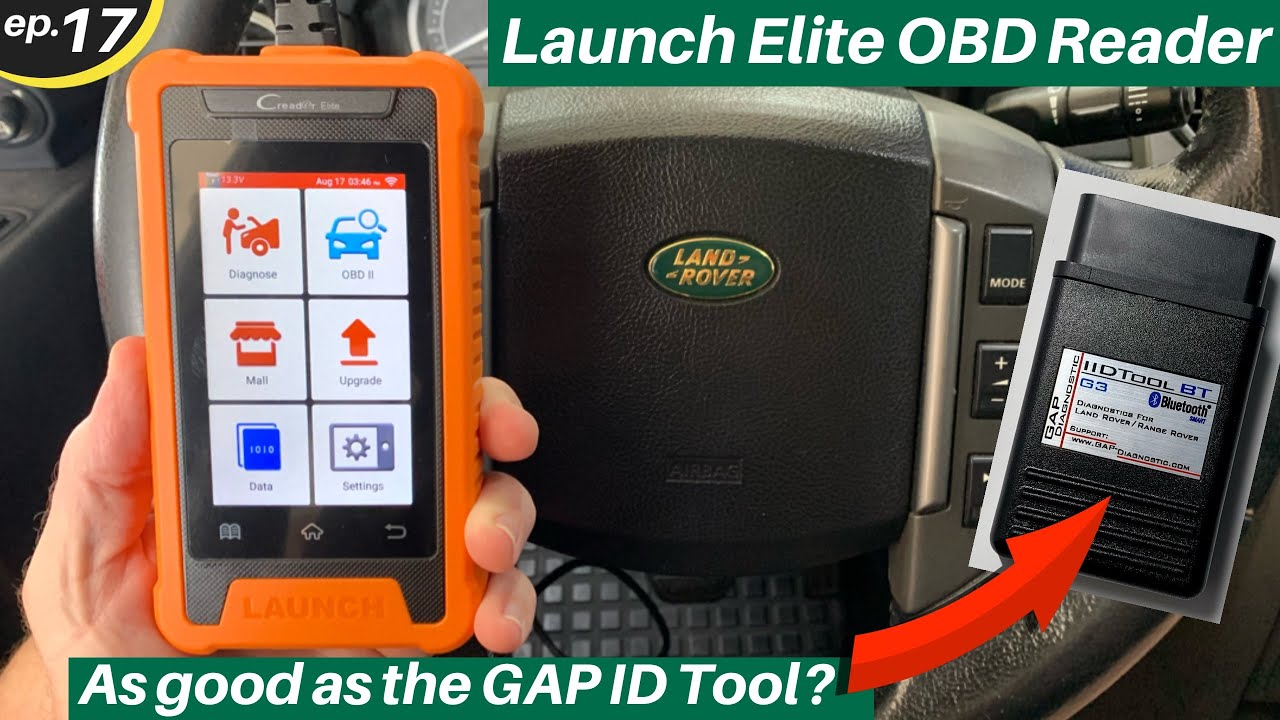 Запуск Elite OBD2 Tool для Land Rover — Эпизод 17