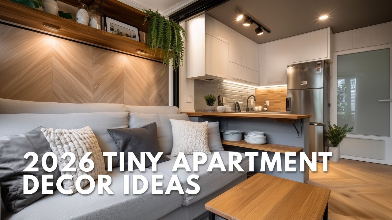 2026 Tiny Apartment Decor Ideas That Maximize Space and Transform Small Living