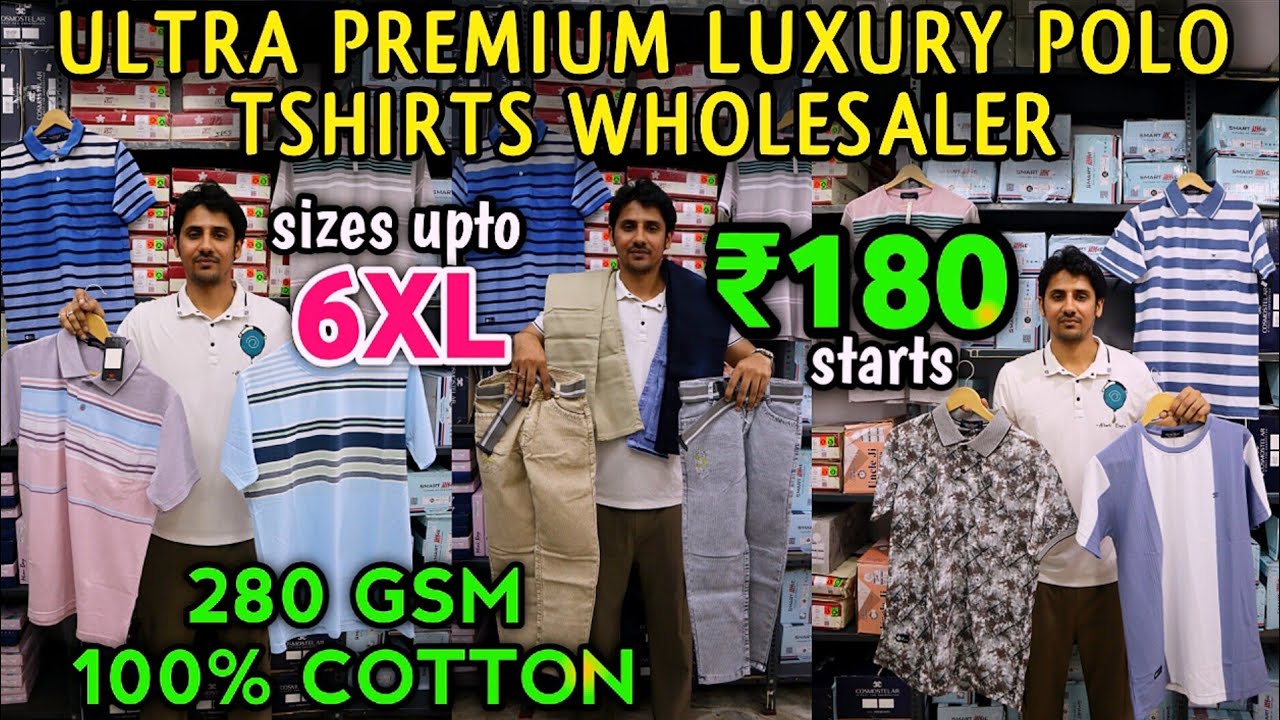 Polo Tshirt 280 GSM Collar Tshirt manufacturer | Men's collar type & Round Neck t-shirts wholesale