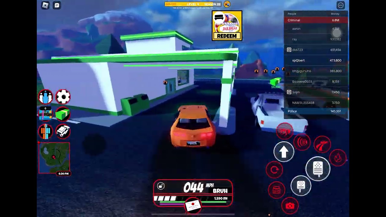 Roblox Jailbreak: Camper Caught in 4k