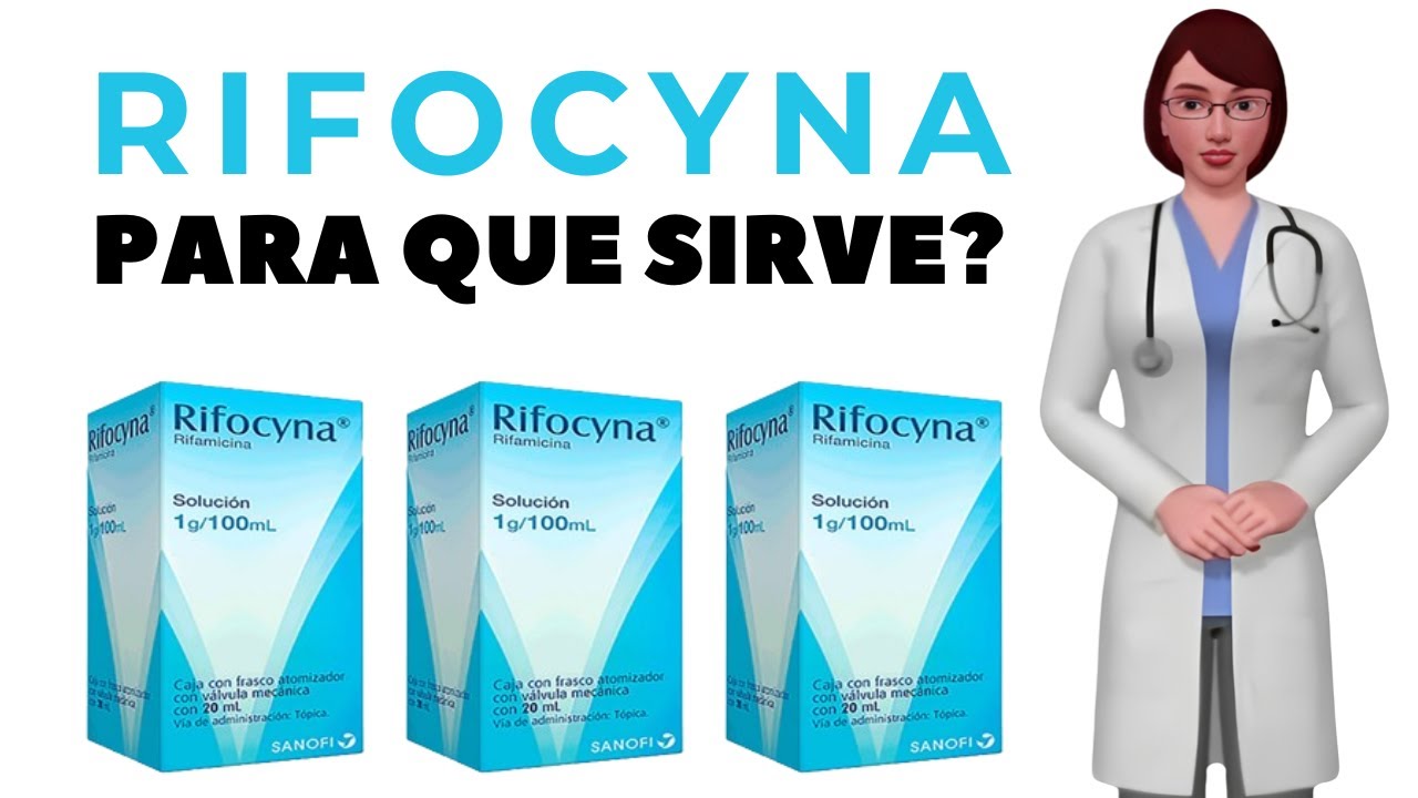 RIFOCYNA para que sirve, cuando y como usar rifocyna (rifocina)