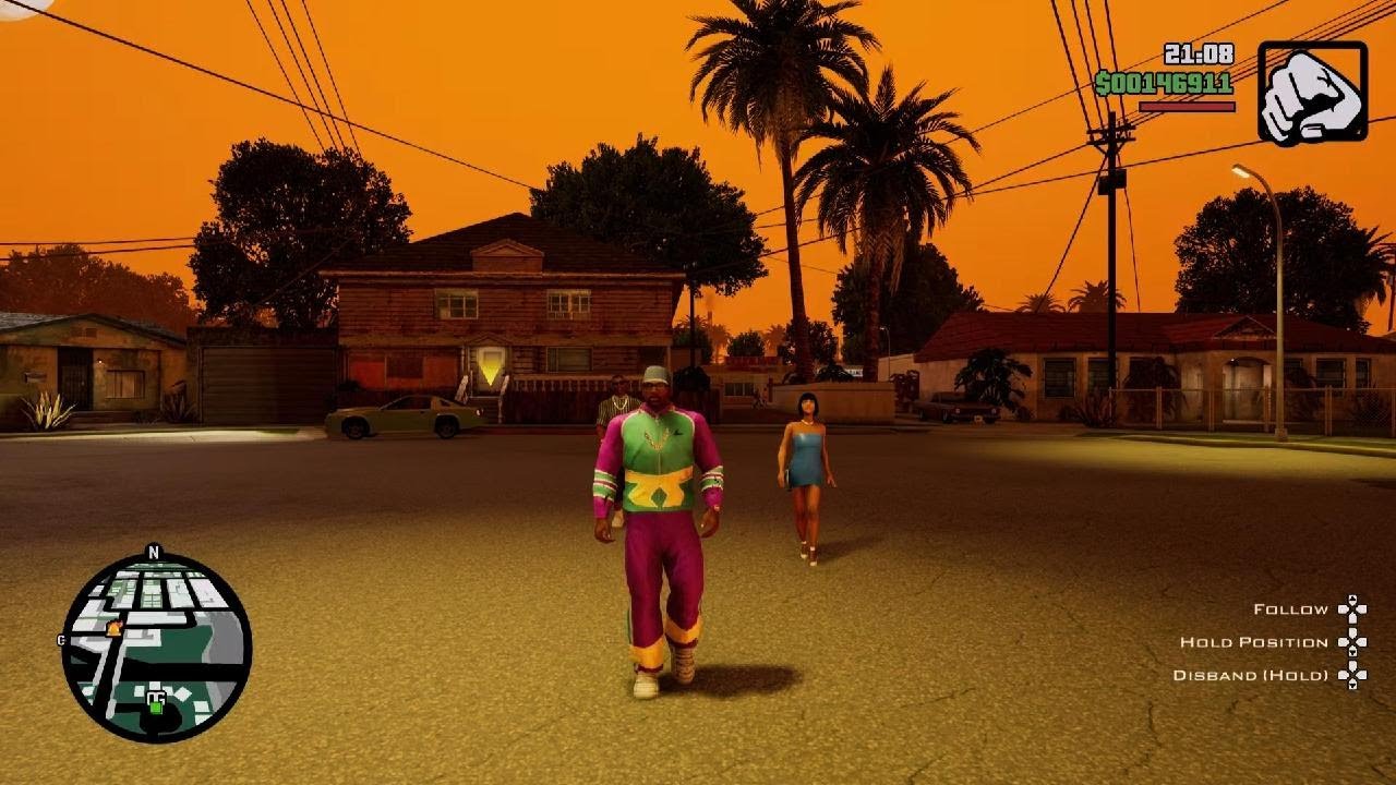 Grand Theft Auto: San Andreas – The Definitive Edition_#TheFlyCj house party