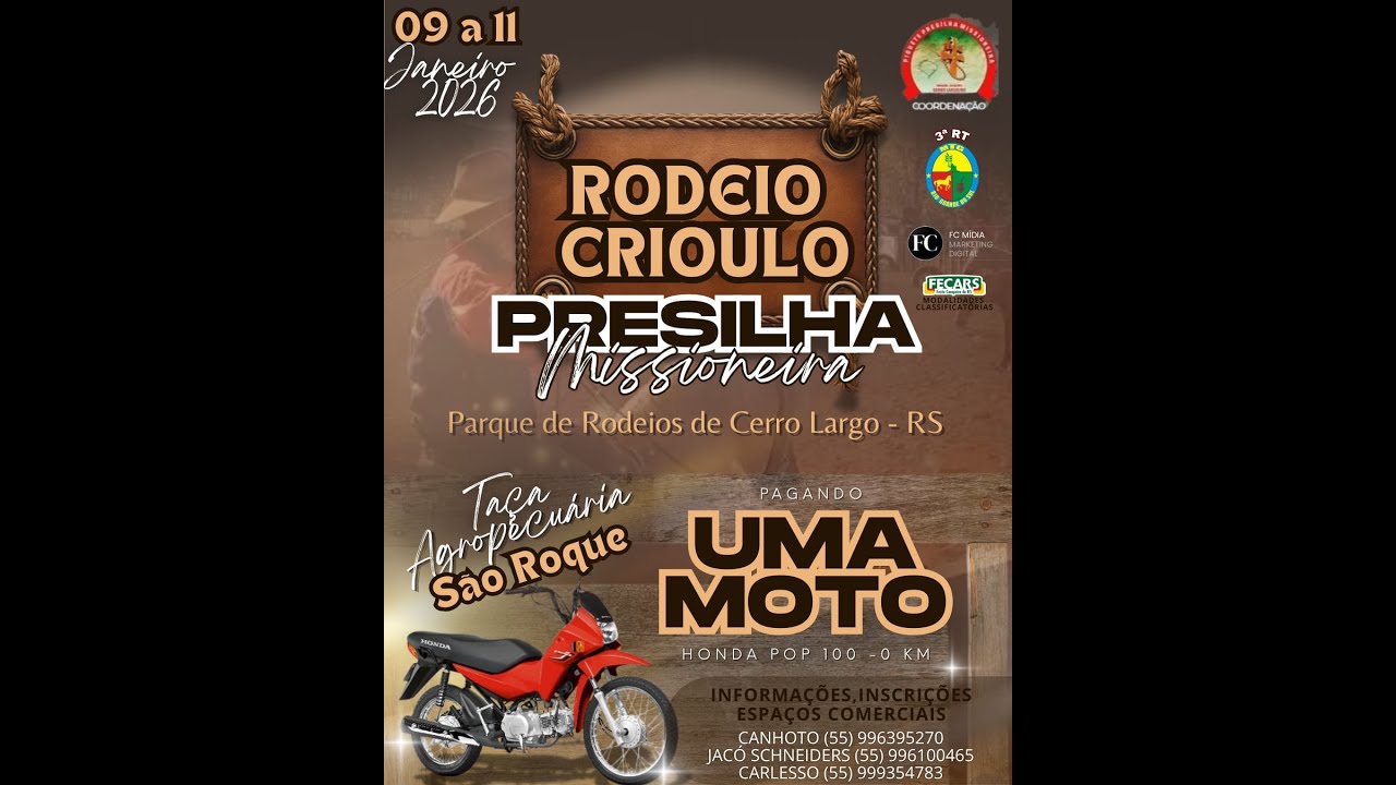 RODEIO CRIOULO PRESILHA MISSIONEIRA