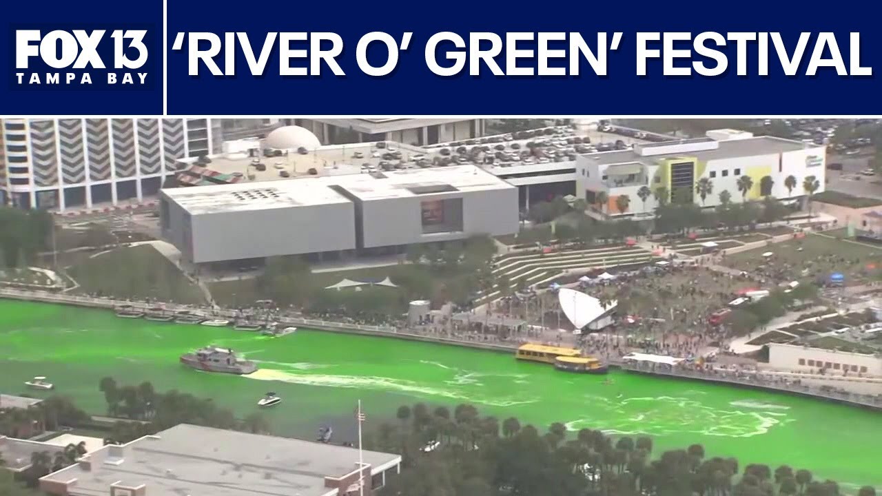 River O' Green Tampa: St. Patrick's Day festivities this weekend