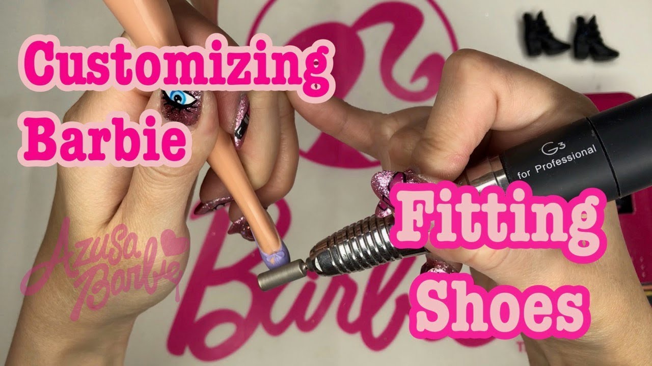 A Little Transformation for Barbie [Fitting Shoes]♡ Azusa Barbie