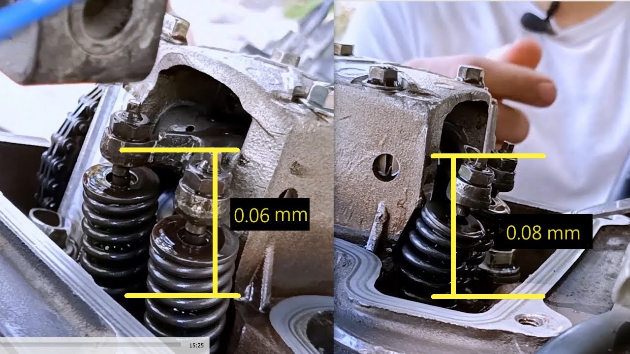 TVS Apache 200 BS4 tappet clearance ‖ Apache 2004v tappet settings