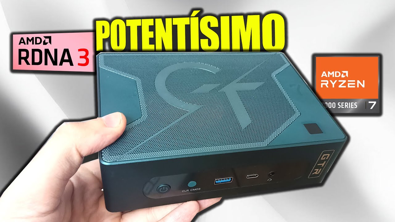 Este MINI PC CHINO tiene la MEJOR GRÁFICA integrada | Beelink GTR7