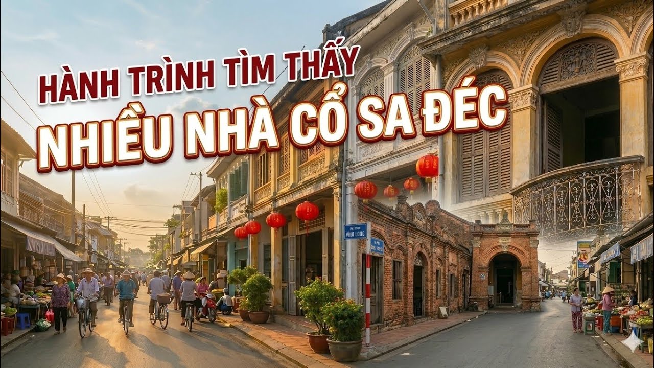Bất ngờ phát hiện nhiều nhà cổ hơn 100 năm tuổi ở Sa Đéc