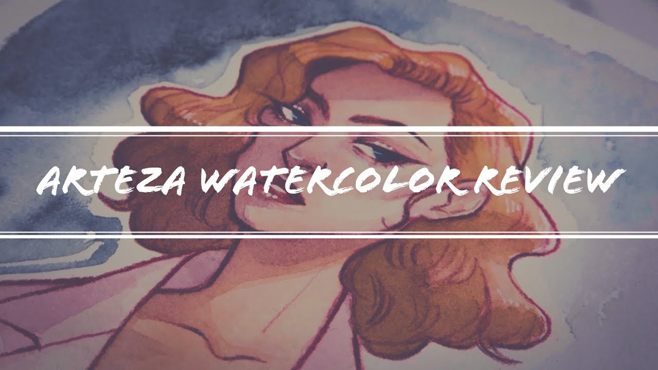 Arteza Watercolor Palette and Paper Review