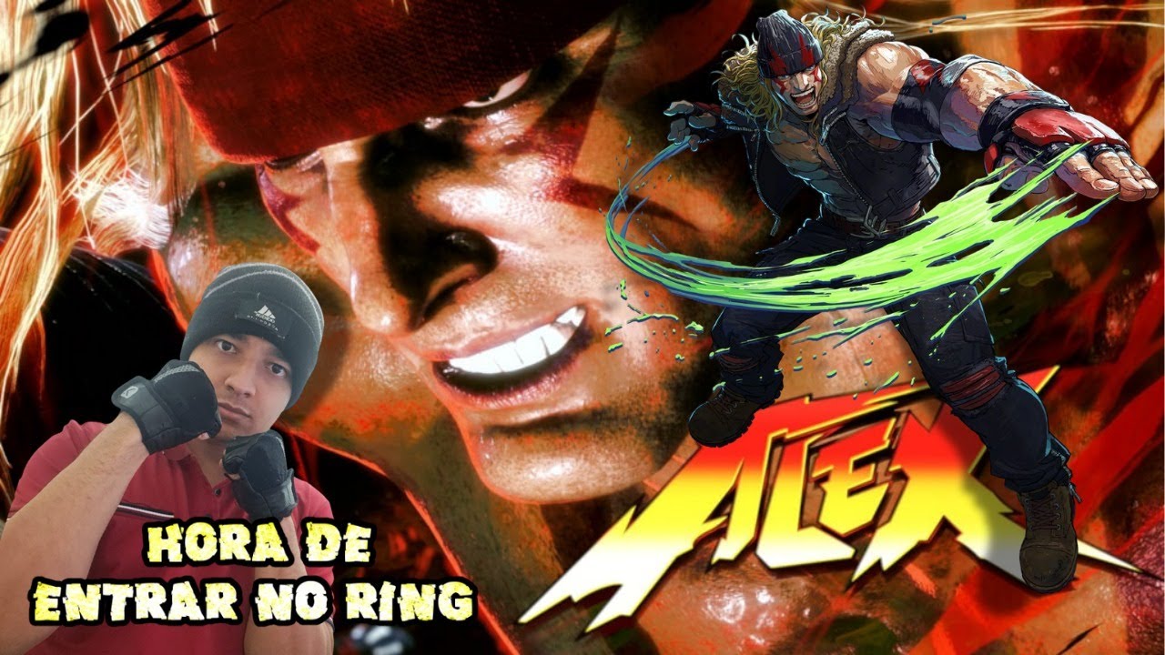 Vilão ou Anti-Herói? REACT Street Fighter 6 - ALEX Gameplay Trailer