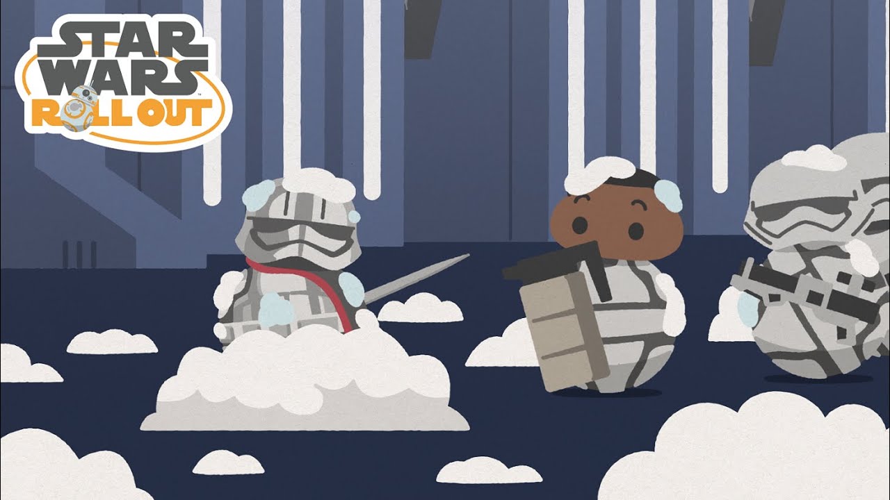 Star Wars Roll Out | Finn et les dro&iuml;des d&eacute;traqu&eacute;s - Chapitre 1 | Star Wars Kids France