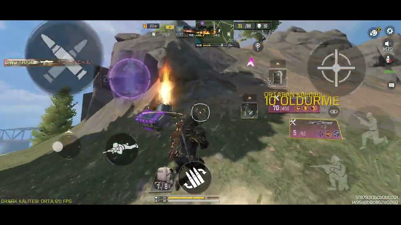 Cod Mobile Hassasiyet ile hizli hassasiyet sekilleri mümkünmü#battleroyalegame #codm #codmobile