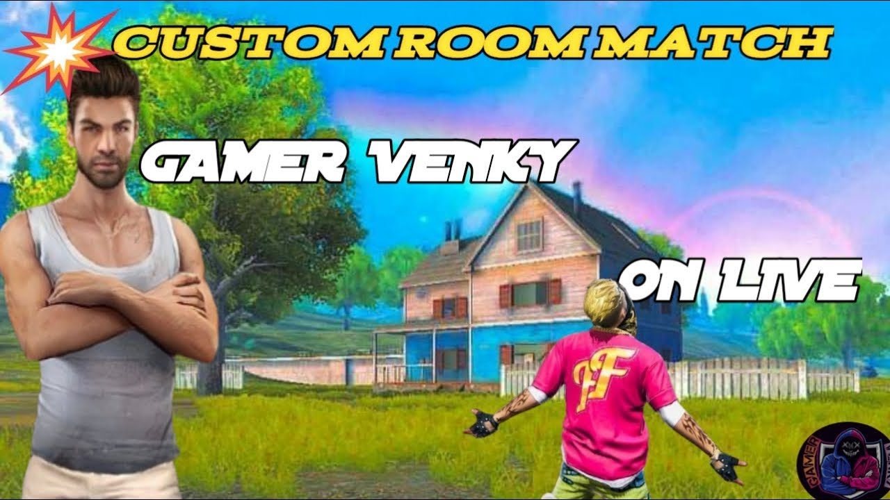 🤗CUSTOM MATCH PODALAMA MAKKALAE😔 FREEFIREMAX LIVE 🤫 #gamervenky