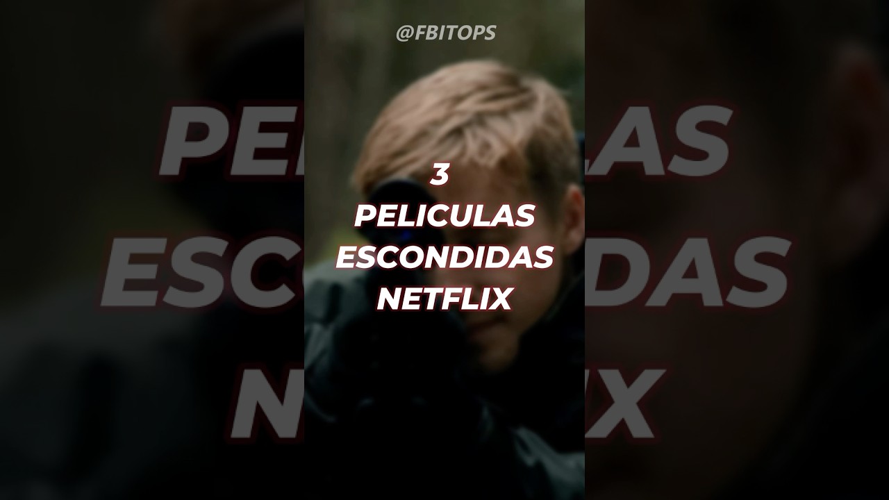 TOP 3 películas que Netflix RECOMIENDA… pero NADIE ve 🚨