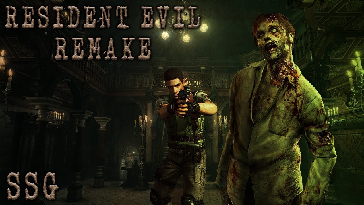 Resident Evil HD Remake Chris Hard Mode!