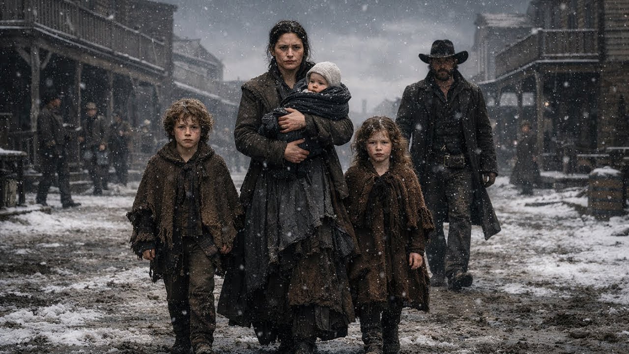 Tout le monde évitait la veuve et ses enfants — mais un homme resta près d’eux