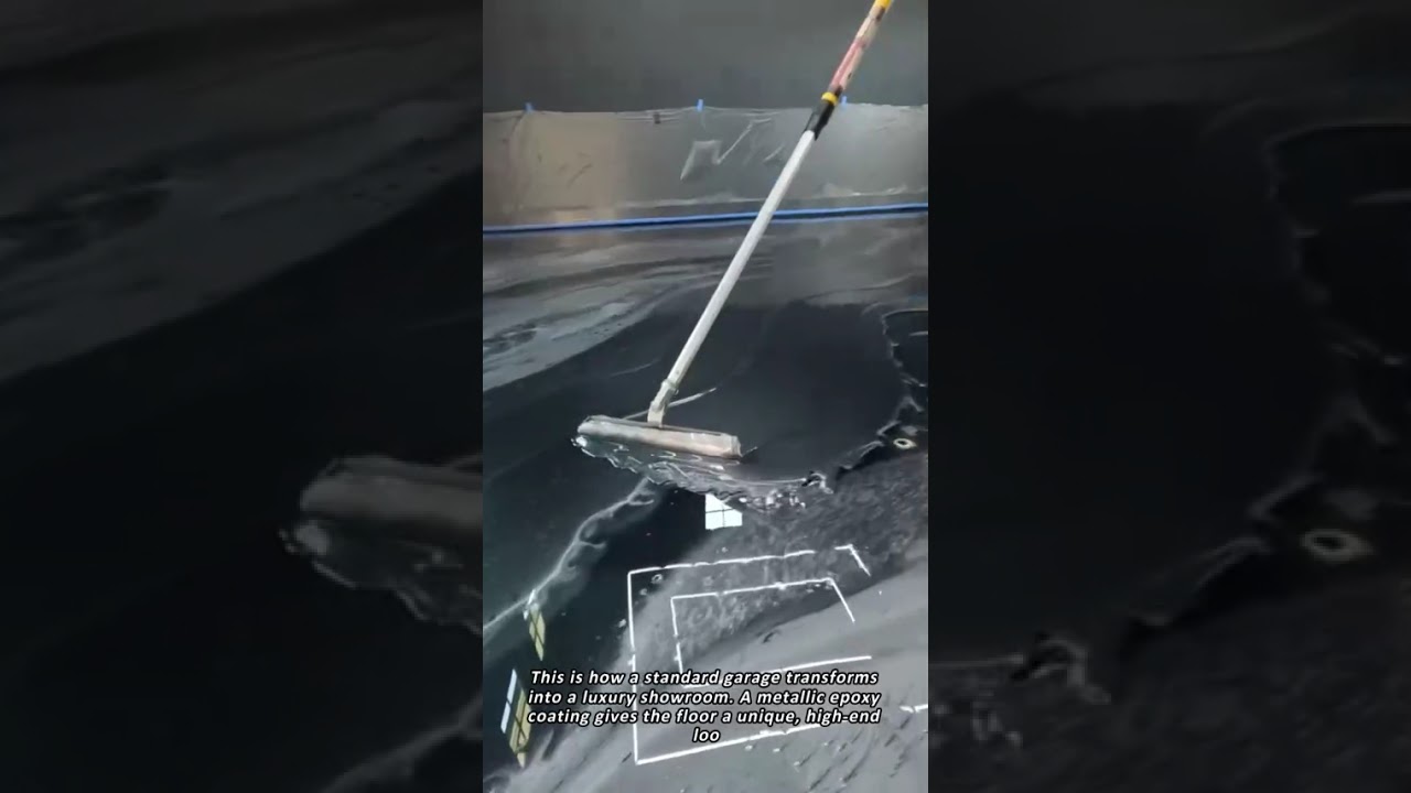 This is How Professionals Install a Metallic Epoxy Floor