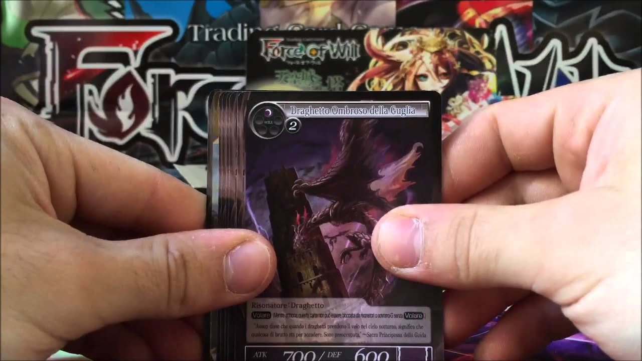 Apertura Box Il Castello Volante e le Due Torri (36 Buste) - Force of Will