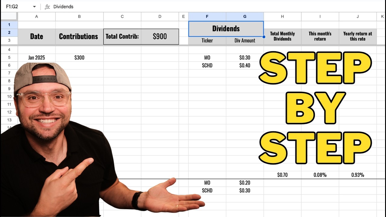 Dividend Tracking Made Simple: Your Step-by-Step Spreadsheet Tutorial
