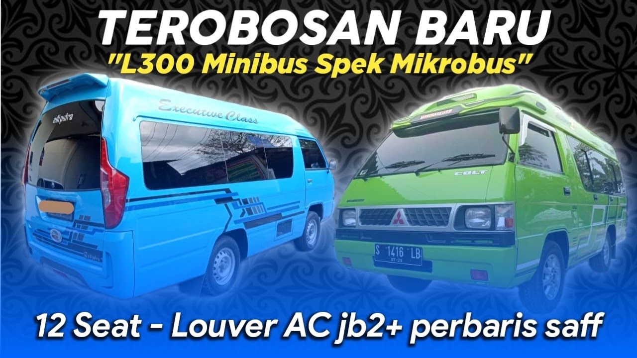 GEBRAKAN BARU!! MINIBUS L300 SAPEK SPEK MIKROBUS ELF | INTERIOR NYARIS SAMA