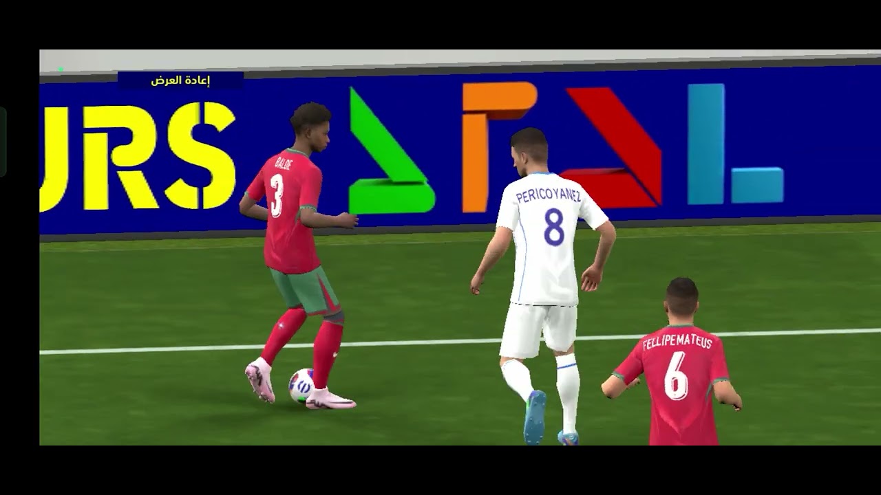 بيس موبايل هزمت الذكاء الاصطناعي والسبع اهداف مش عارفه ذكاء اصطناعي 😂😂😂😂