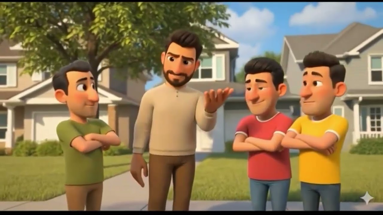 الحلقة 5 : الجار قبل الدار الحلقة#آدم_ومريم #قصص_أطفال #تعليم_الأطفال #قصص   