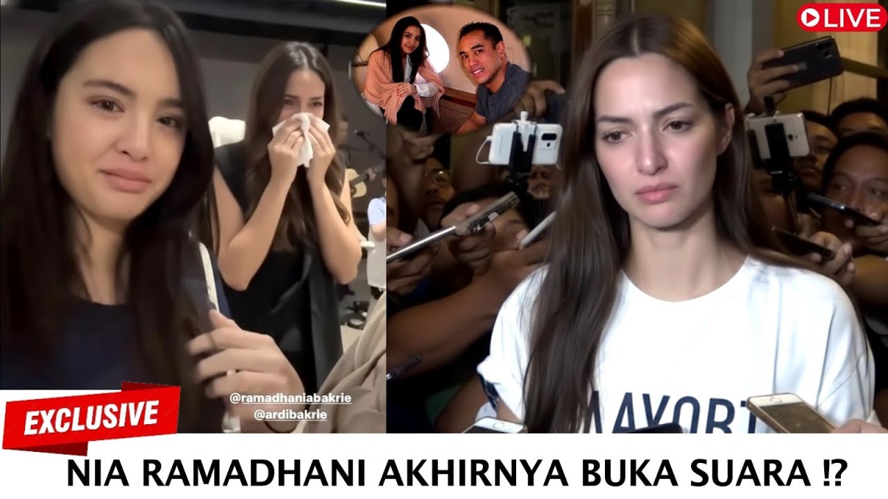 Tangis Anak Nia Ramadhani Pecah seketika, Nia Ramadhani Buka Suara