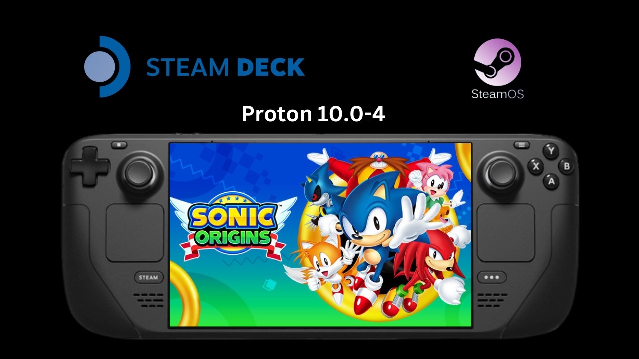 Sonic Origins - Steam Deck Gameplay