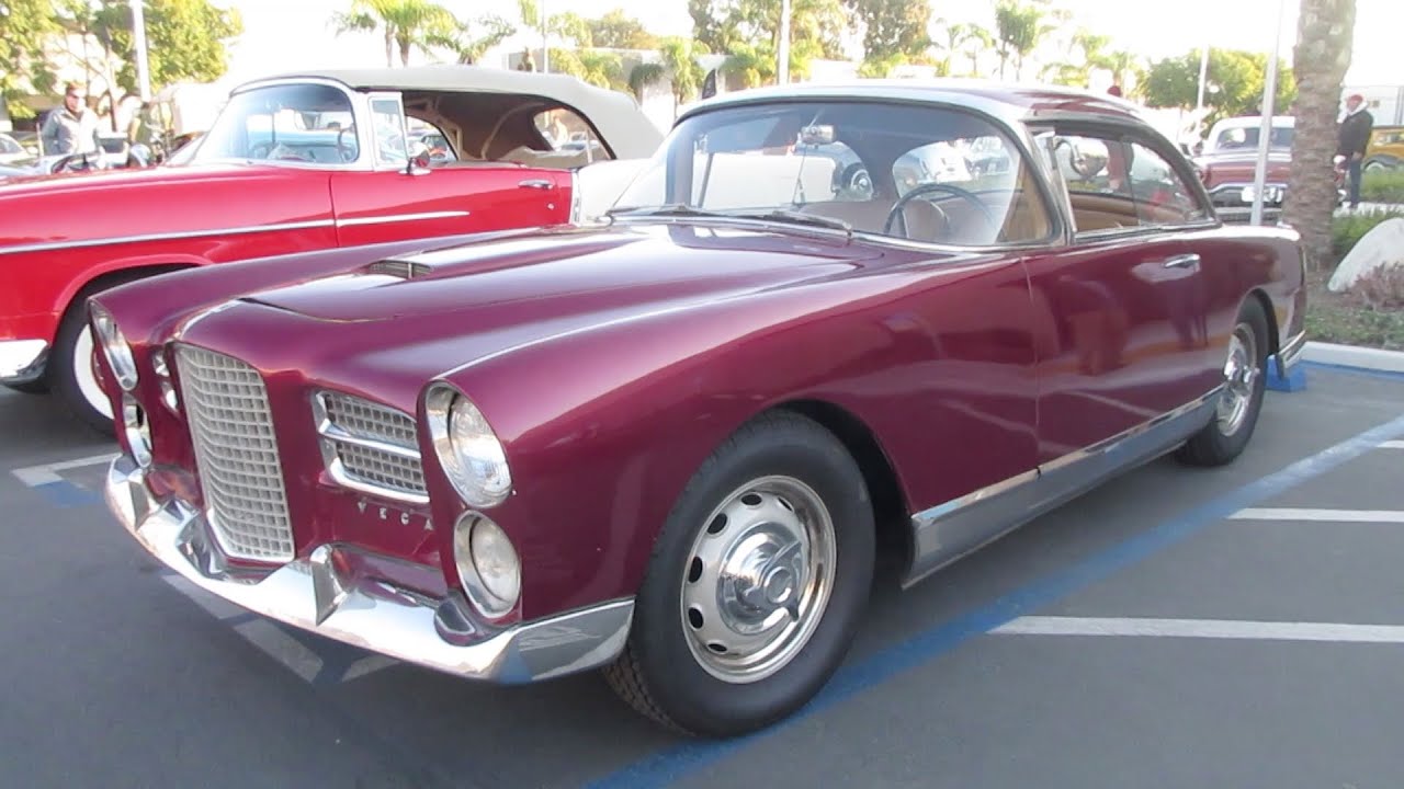 Rare 1959 Facel Vega HK500 (w/ startup)