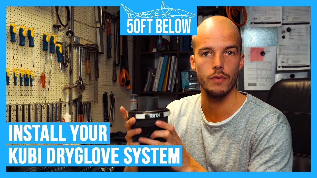 How to install Kubi Dry Gloves on a Drysuit | Scuba Advice