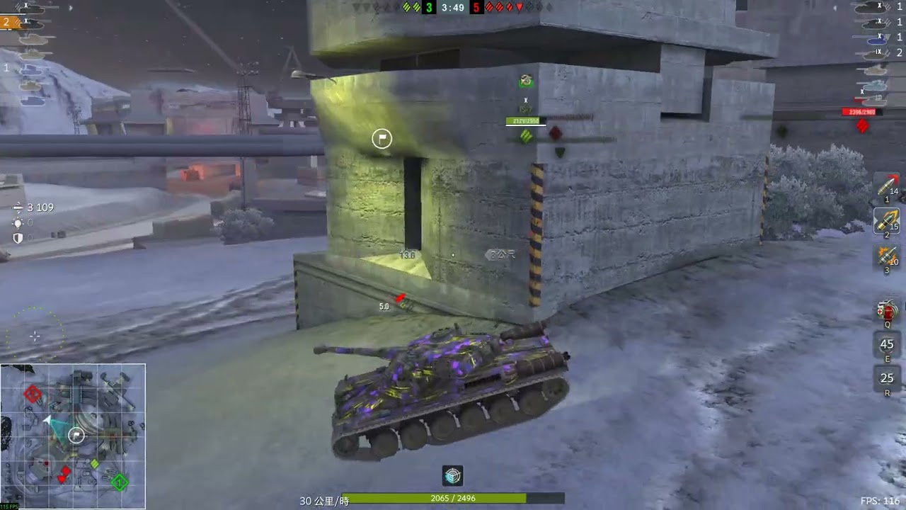 Kranvagn 6.7k damage 6kills Mastery & Sniper tank