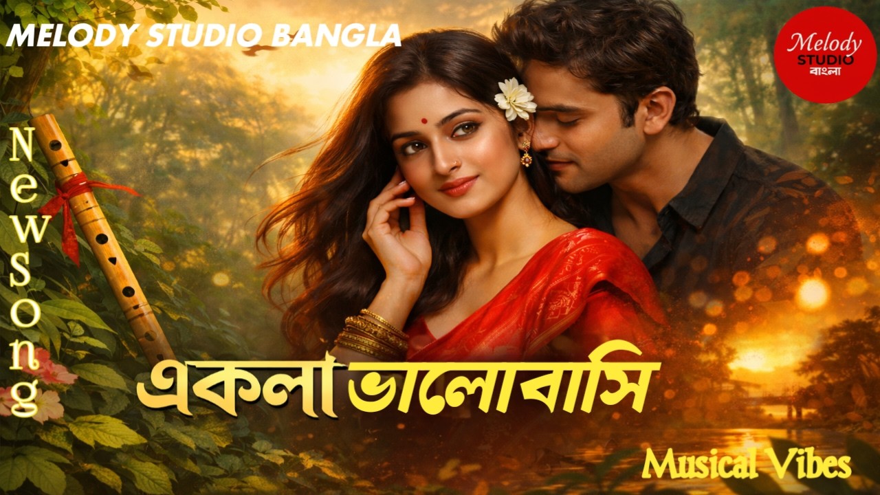 Ekla Valobashi । একলা ভালোবাসি । Melody Studio Bangla । New Bangla Song 2026 ।