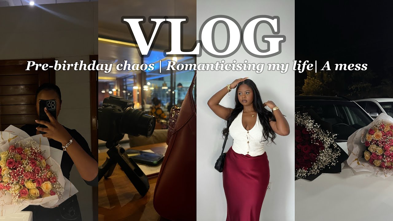 VLOG: What a mess! Pre-birthday chaos | Romanticising my life| home update & More 