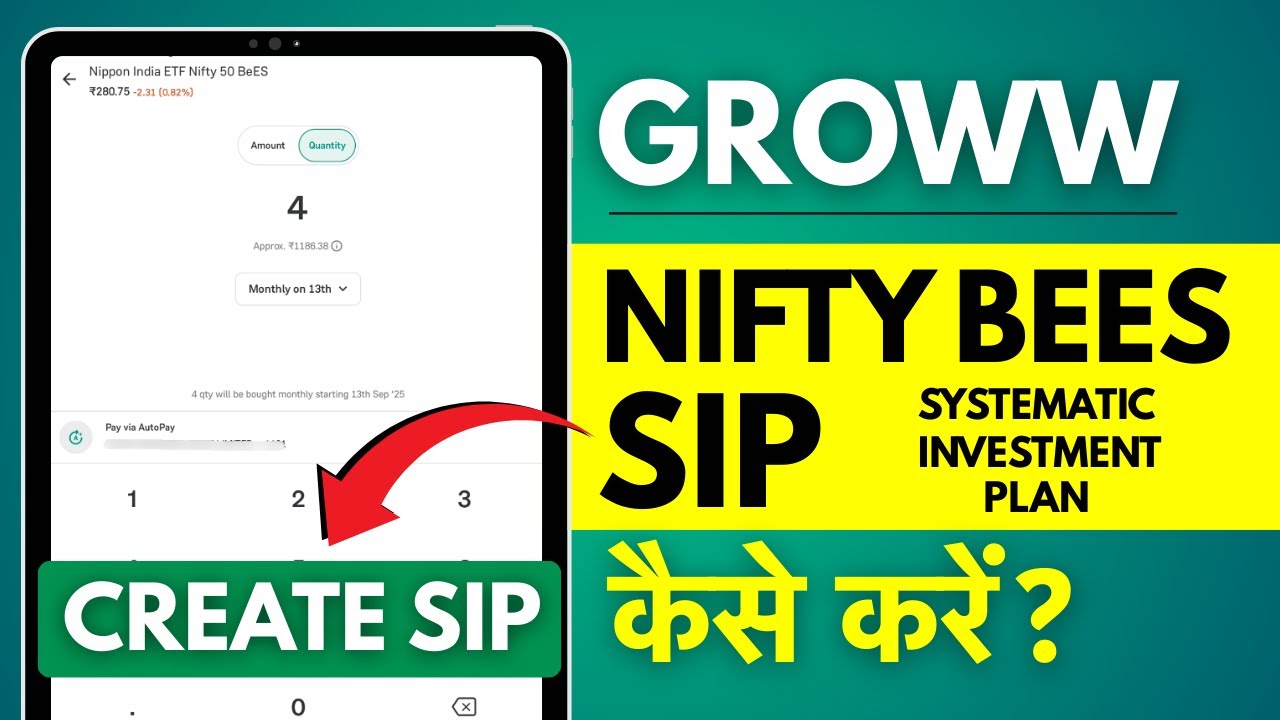 Groww App se Nifty Bees me SIP Kaise Kare? How to Start SIP in Groww App 2025 Full Details?