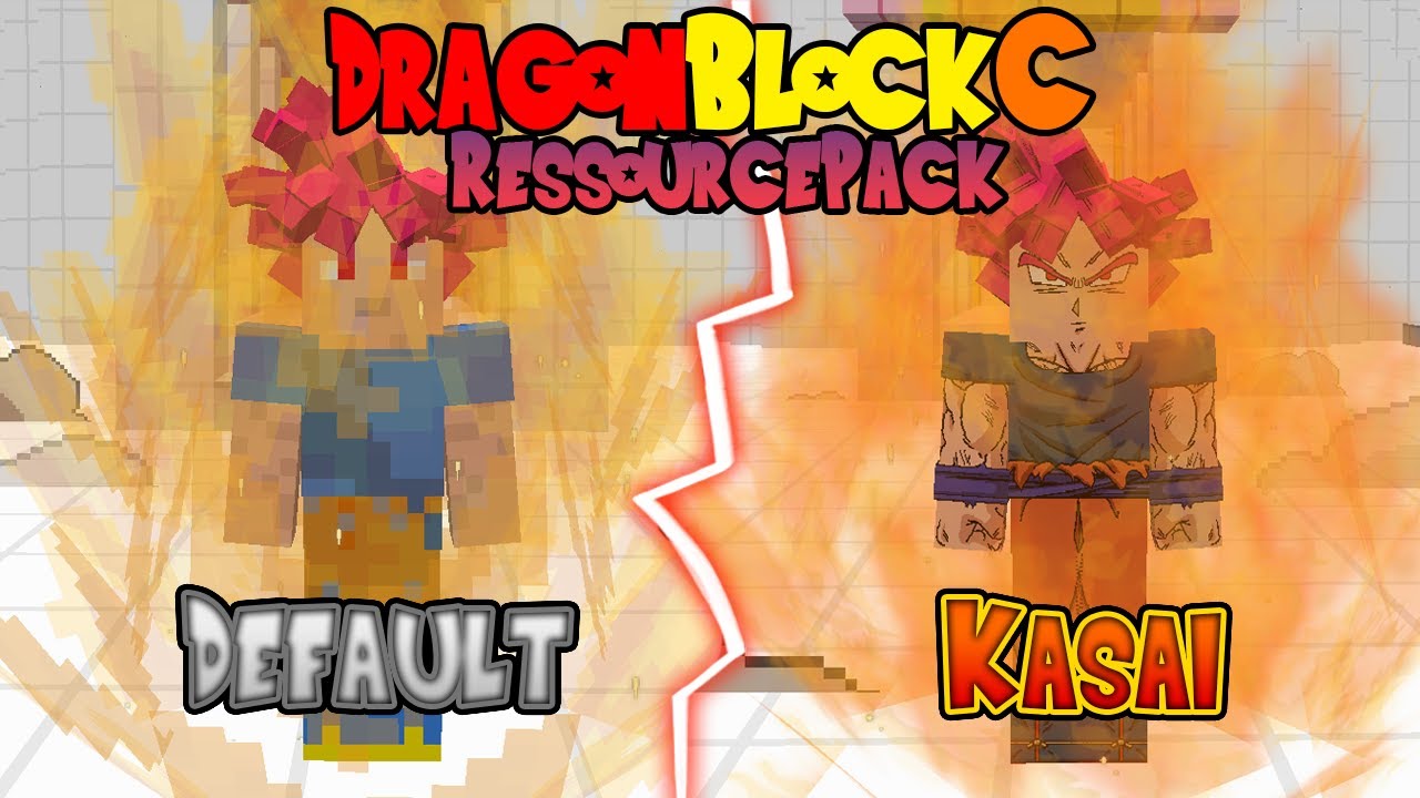 Dragon Block C : Kasai's Ressource Pack Review ! *OLD*