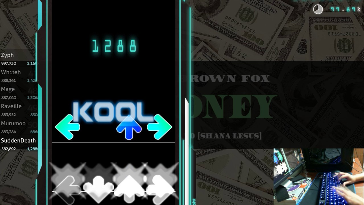 Osu! mania 5.38★ The Quick Brown Fox - Big Money [Shana's Dollar] 1st Try FC