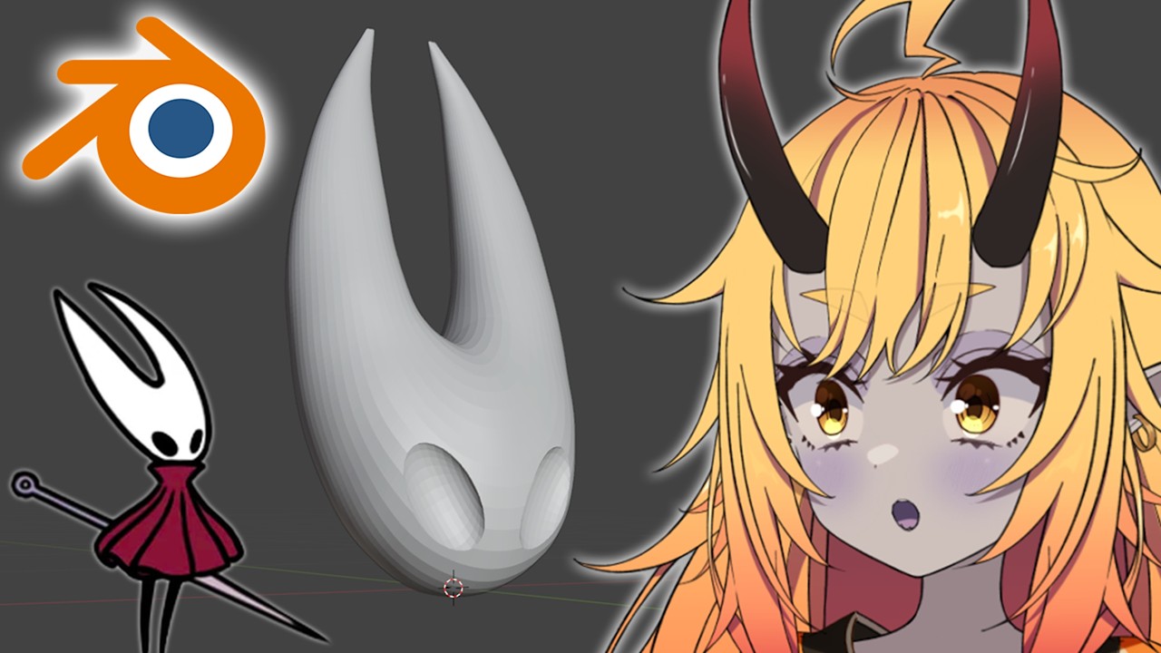 Learning Blender to make Hornet, we got the head so far