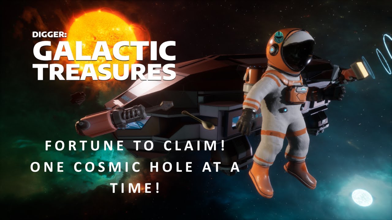 To Boldly Dig Where No Man Has Dug Before! || Helmstrats In Digger: Galactic Treasures