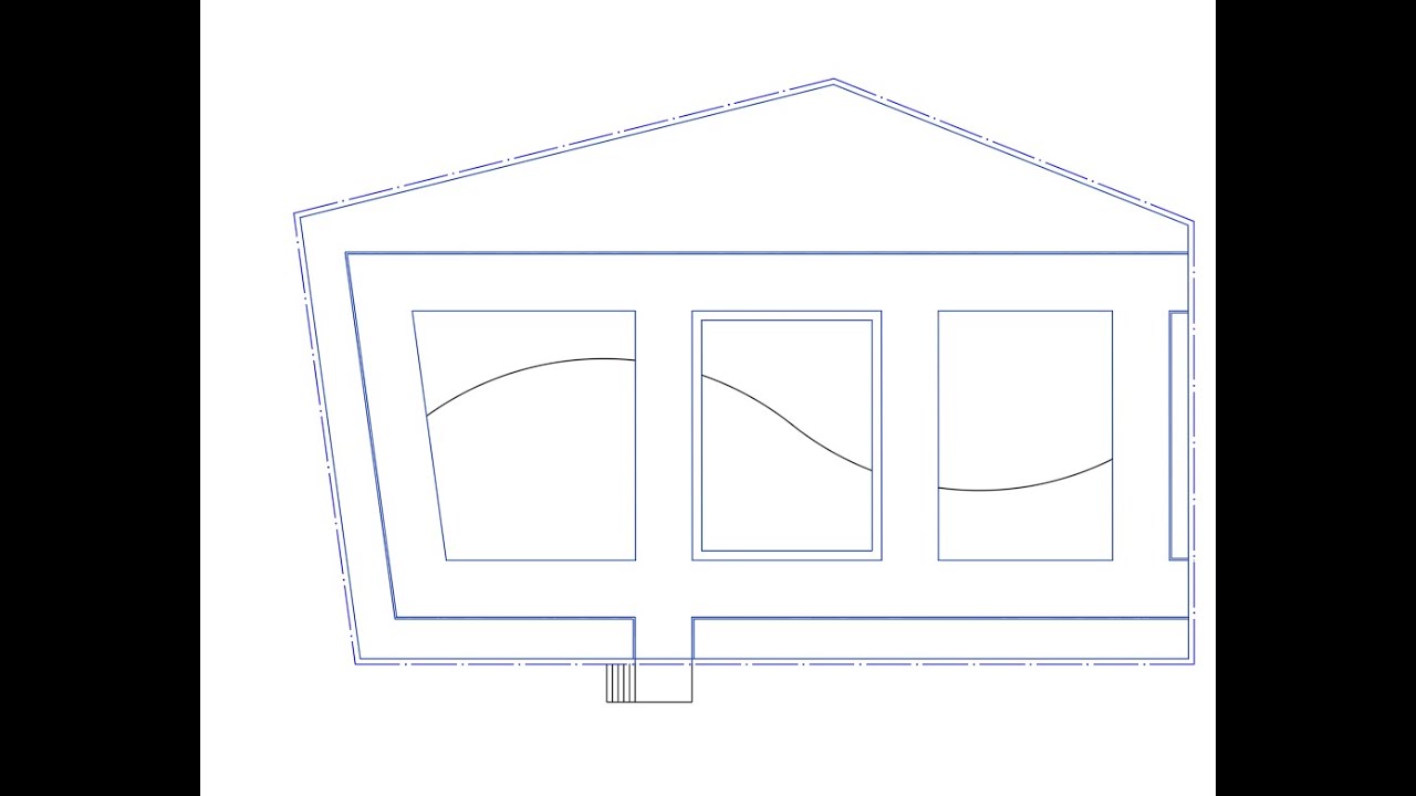 AutoCAD, Jardín 01B - Dibujo y división de zonas