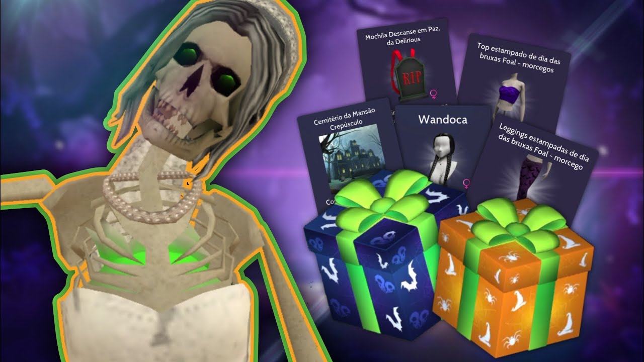 ABRINDO 300 CAIXAS MISTERIOSAS DE HALLOWEEN! - Avakin Life
